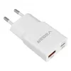VEGER Carregador de parede USB-A + USB-C QC PD 30W 30W1A1C branco