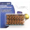 VELLEMAN K/CAP1 kit sortido de condensadores cerâmicos, 224 unid., 16 valores, 10pF a 1µF, 50V, montagem passante