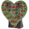 Velleman MK101 coração intermitente kit de soldadura - indicador de coração LED vermelho, 9V DC, 16 LEDs, projeto de eletrónica DIY para principiantes