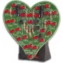 Velleman MK101 coração intermitente kit de soldadura - indicador de coração LED vermelho, 9V DC, 16 LEDs, projeto de eletrónica DIY para principiantes