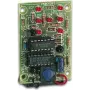 Kit de soldadura Velleman MK109 iluminação decorativa interior 6 lâmpadas verdes intermitentes