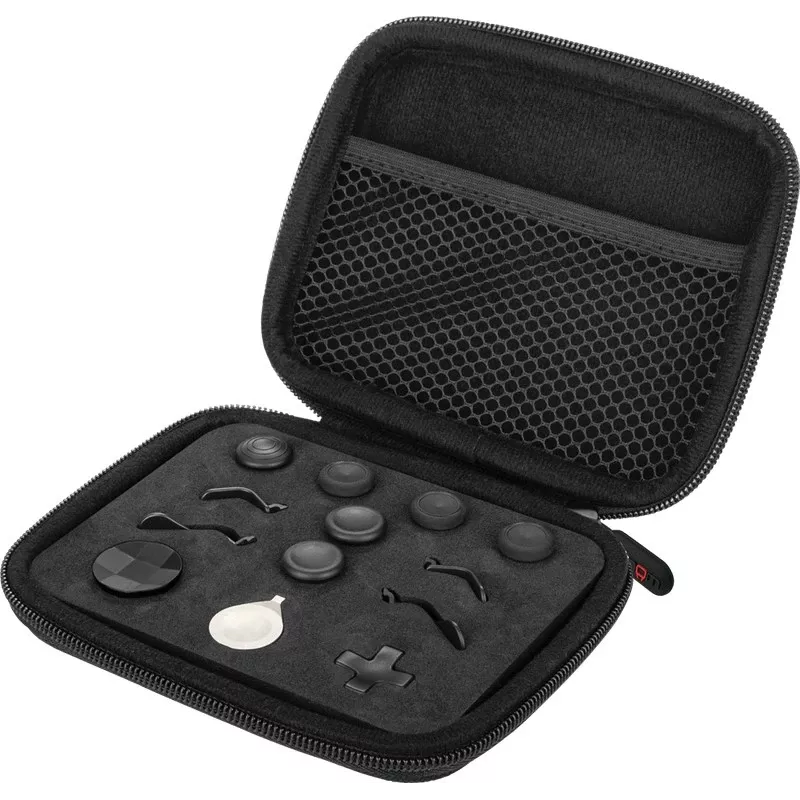 VENOM kit de personalização para comando sem fios Xbox One - preto (7 peças) - capas para joysticks analógicos, gatilhos e D-Pad