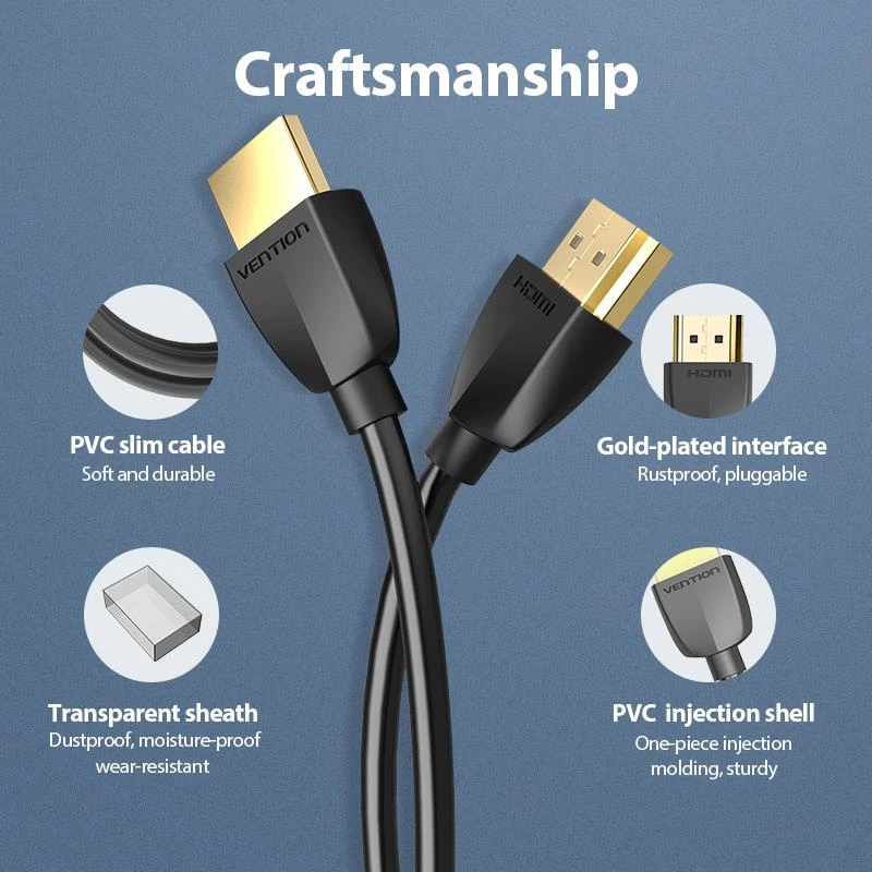 VENTION AAIBH cabo HDMI 2m preto