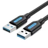 VENTION CONBI cabo USB 3.0 macho para macho 3m preto
