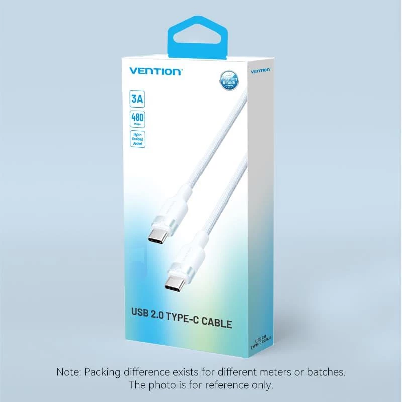 VENTION TRDBF cabo USB-C para USB-C 1m preto