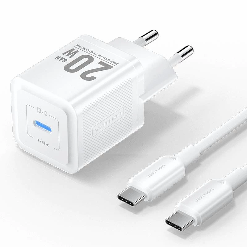 VENTION TZ-FEPW0-EU-01 fonte de alimentação USB-C 20W
