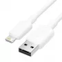 Cabo VENTION USB 2.0 para Lightning 2m branco LAMWH
