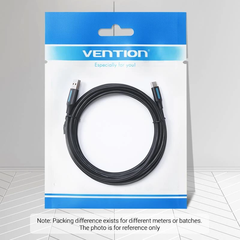 VENTION cabo USB-C para USB 2.0 0,25m preto COKBC