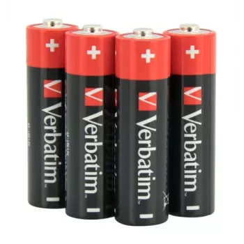 Pilhas alcalinas Verbatim 49501 AA LR6 (4 unid./pack)