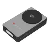 Power bank Verbatim Charge 'n' Go Qi2 10000 mAh, suporte magnético, cinzento