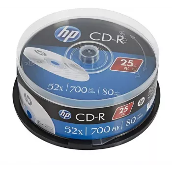 Verbatim HP CD-R 25 unidades em rolo - 700 MB, 52x, AZO Dye
