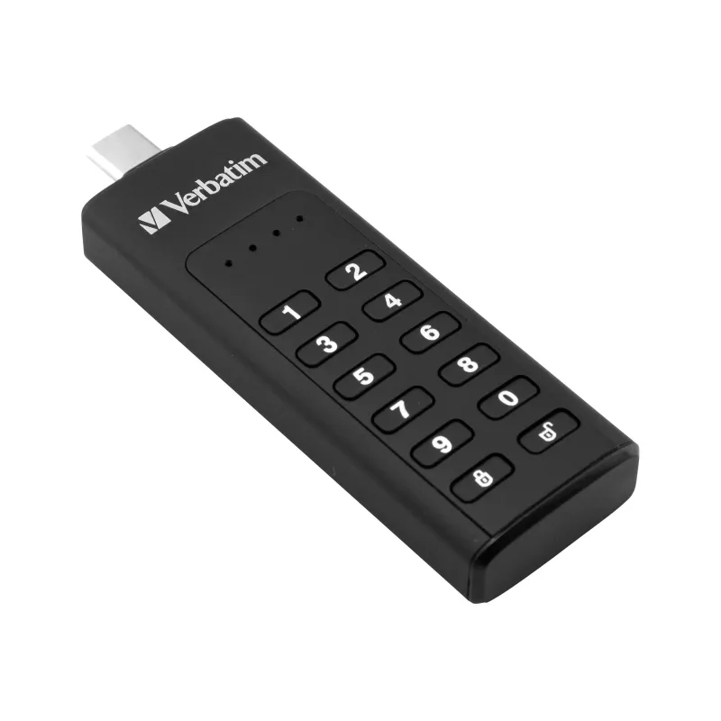Teclado Verbatim Keypad Secure 32GB USB 3.1 Gen 1 USB-C 49430