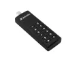 Unidade USB-C Verbatim Keypad Secure 128GB com encriptação de hardware AES-256 - Preto