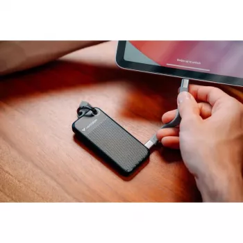 Verbatim Pocket SSD 512GB USB 3.2 Gen 2 Type-C disco rígido externo de estado sólido, preto/cinzento 32282