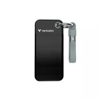 Verbatim Pocket SSD 512GB USB 3.2 Gen 2 Type-C disco rígido externo de estado sólido, preto/cinzento 32282