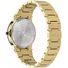 VERSACE V-Chrono relógio de homem VE7G00323 38mm mostrador preto bracelete de couro