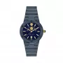 Versace V-Circle Relógio Homem VE7G00423 38mm Swiss Quartz Aço Inoxidável Pele Preto