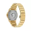 Relógio de mulher Versace V-Motif Virtual VE3I00723 44mm quartzo suíço mostrador preto bracelete de pele