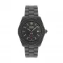 Versace V-Race Relógio de quartzo suíço para homem VE7K00123 43mm aço inoxidável mostrador preto