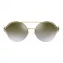 VERSACE VE2184-12526U Óculos de sol de mulher - Armação dourada clara, lentes castanhas degradê