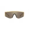 Óculos de sol unissexo VERSACE VE2197-10005A piloto preto cinzento 58mm