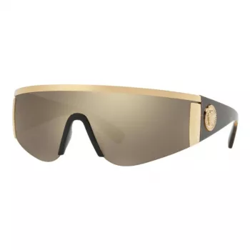 Óculos de sol unissexo VERSACE VE2197-10005A piloto preto cinzento 58mm