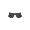VERSACE VE2240-125687 Óculos de sol de mulher - Piloto Aviador Armação metálica dourado claro Lentes em policarbonato cinzento escuro 100% UV400