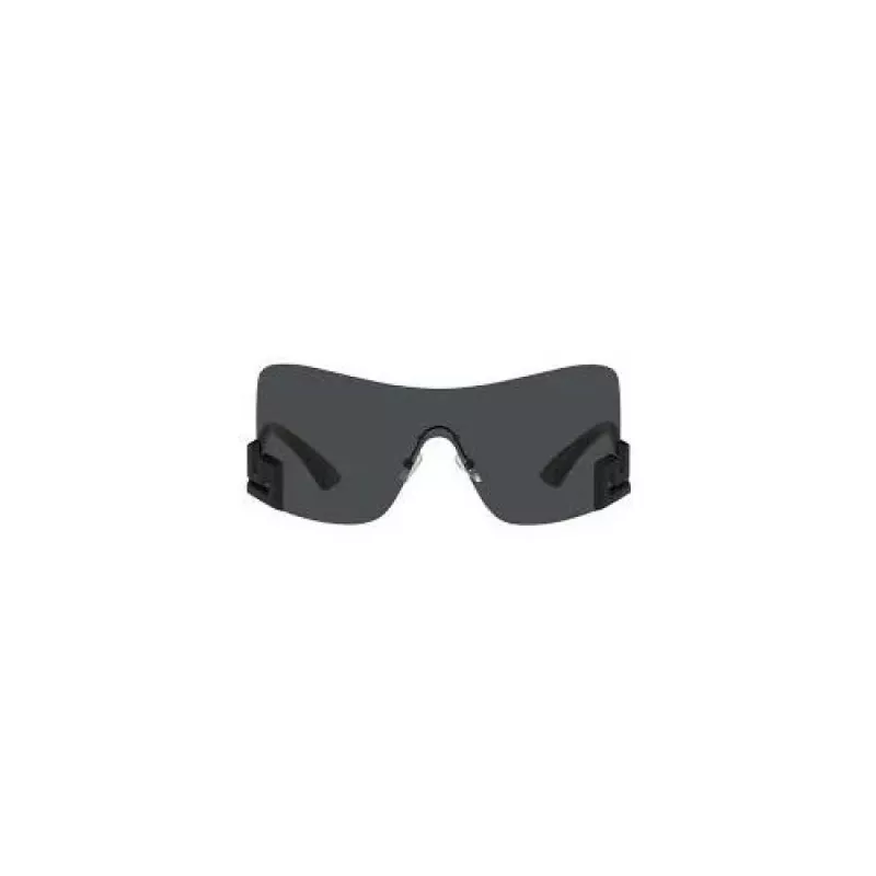 VERSACE VE2240-125687 Óculos de sol de mulher - Piloto Aviador Armação metálica dourado claro Lentes em policarbonato cinzento escuro 100% UV400