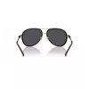 Óculos de sol VERSACE VE2260-100287 unissexo armação dourada lentes cinzentas 60/16/140 mm