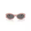 VERSACE VE4466U546387 óculos de sol de mulher borboleta Havana acetato 54mm
