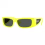 VERSACE VE4482-544987 Óculos de sol de homem Armação transparente cinzenta Lentes cinzentas degradê 57mm