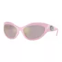 Óculos de sol VERSACE VE4485-5521Z mulher gatinho Havana castanho degradê 59mm