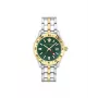 Relógio de homem Versace VE7C00623 41mm aço inoxidável mostrador azul cronógrafo