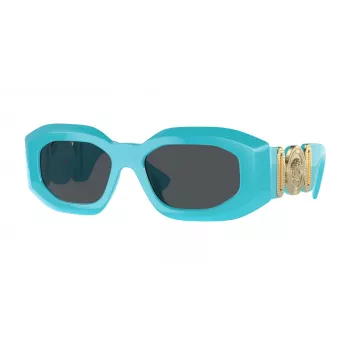 VERSACE Óculos de sol de mulher em forma de olho de gato VE4425U543987 Havana/cinzento-escuro 54mm