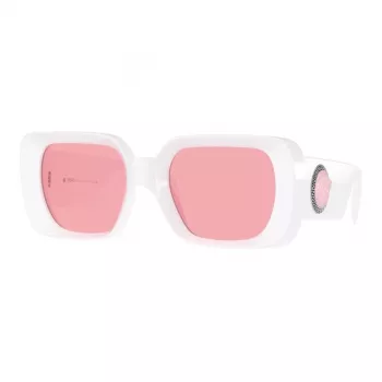 VERSACE Óculos de sol de mulher VE4473U-31484 Armação Dark Havana Lentes castanhas escuras 54/21/140 mm