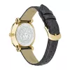 Relógio de mulher VERSACE VE6I00323 relógio de quartzo 35mm aço inoxidável mostrador preto
