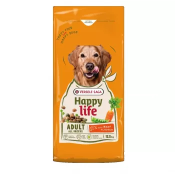 Ração seca Versele-Laga HappyLife com vaca para cães adultos 12,5 kg