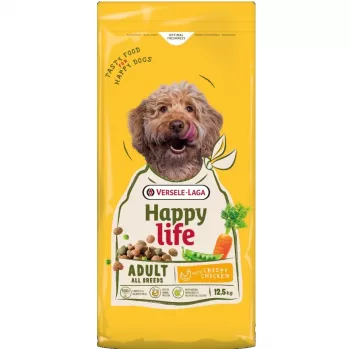 Ração seca VERSELE-LAGA HappyLife com frango para cães adultos 12,5 kg