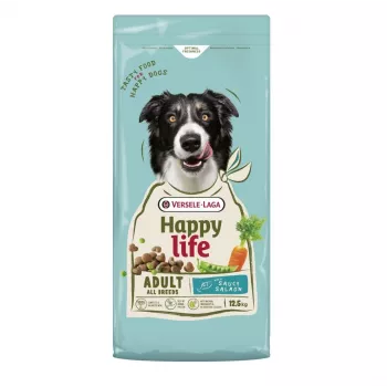 Alimento seco para cão adulto VERSELE-LAGA HappyLife com salmão 12,5 kg