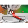 Serra de esquadria e corte de precisão VERTO 1500 W, lâmina 210 x 30 mm, 5000 rpm, guia laser, base de alumínio