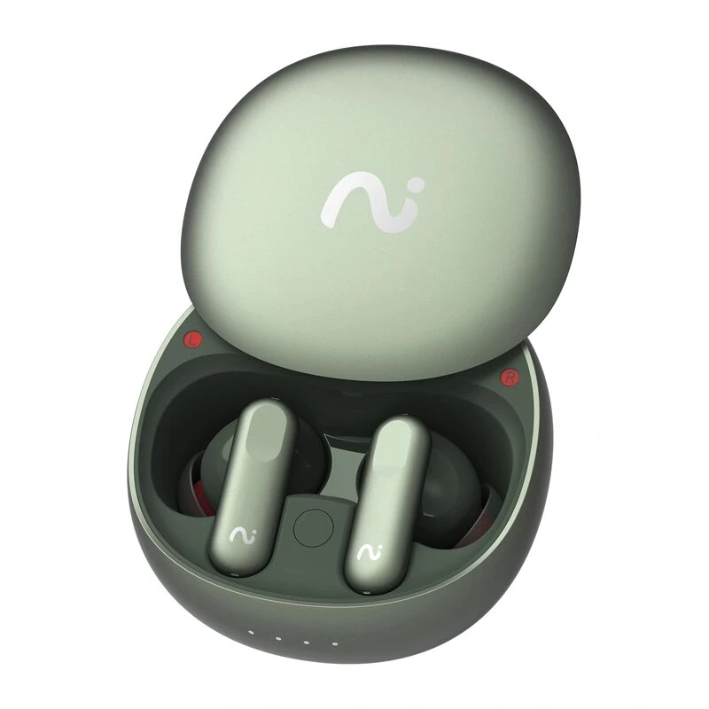 VIAIM XF-A01VI Nano+ auriculares AI com gravador de voz, ANC híbrido, ENC, IP55, verde
