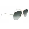 Óculos de sol Victoria Beckham VB203S-713 em forma de olho de gato dourado marrom degradê 62 mm