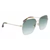 Óculos de sol de mulher Victoria Beckham VB214SA-700 - Armação de acetato havana, lentes degradê castanhas, 61 mm
