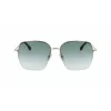 Óculos de sol de mulher Victoria Beckham VB214SA-700 - Armação de acetato havana, lentes degradê castanhas, 61 mm