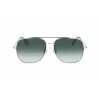 Victoria Beckham VB215S-700 Óculos de sol para mulher - Armação dourada, lentes castanhas degradê, 59 mm