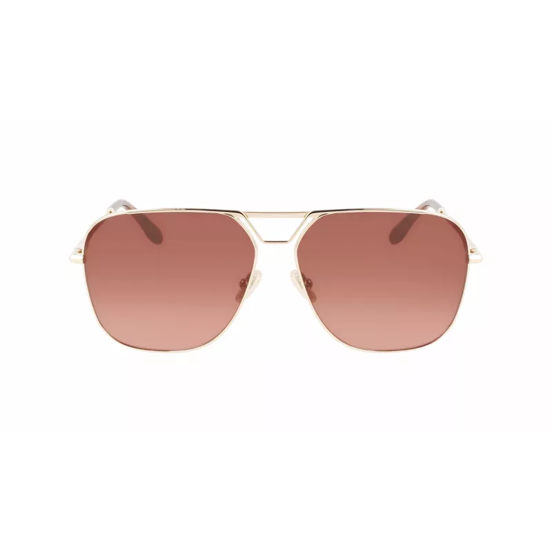 Victoria Beckham VB217S-714 Óculos de sol de mulher Havana castanho degradê 61 mm