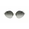 Óculos de sol de mulher Victoria Beckham VB220S-713 dourado marrom degradê borboleta