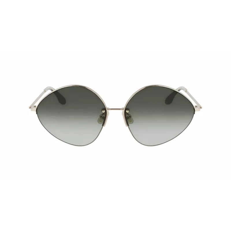 Óculos de sol de mulher Victoria Beckham VB220S-713 dourado marrom degradê borboleta