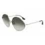 Óculos de sol de mulher Victoria Beckham VB220S-713 dourado marrom degradê borboleta