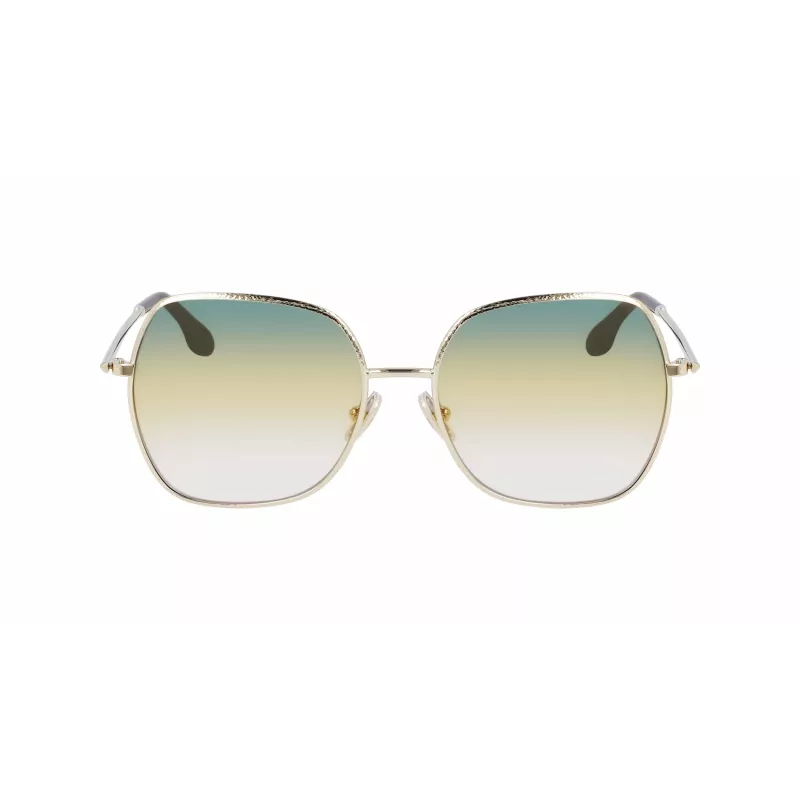 Óculos de sol Victoria Beckham VB223S-727 mulher Havana acetato armação quadrada castanho lentes degradê 56mm